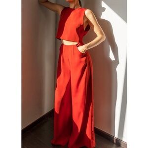 Vivian Chan Wide leg Donna jumpsuit
